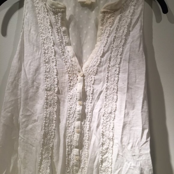 Anthropologie Meadow Rue Jensen Embroidered Tank - Picture 3 of 6